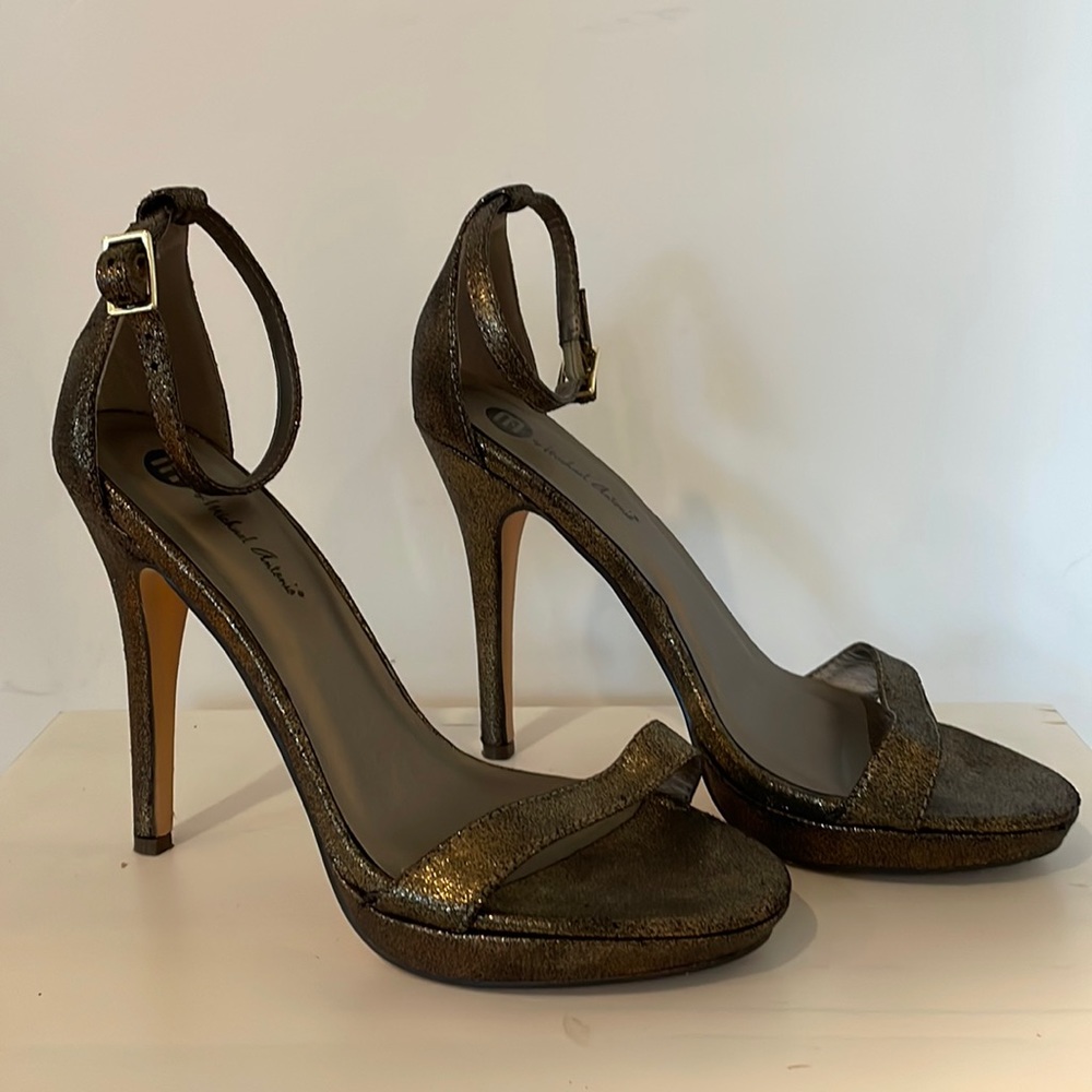 Sparkly Michael Antonio Heels